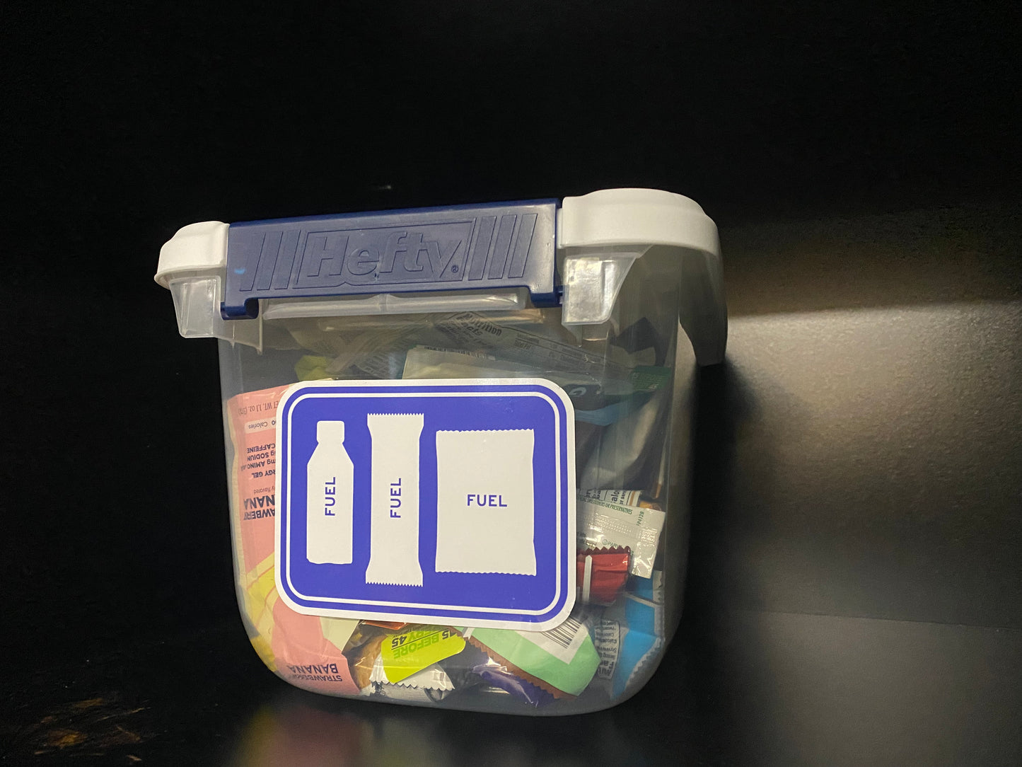 BIKESIGNALS Cycling Life | GearHear Stickers | Fuel storage sticker