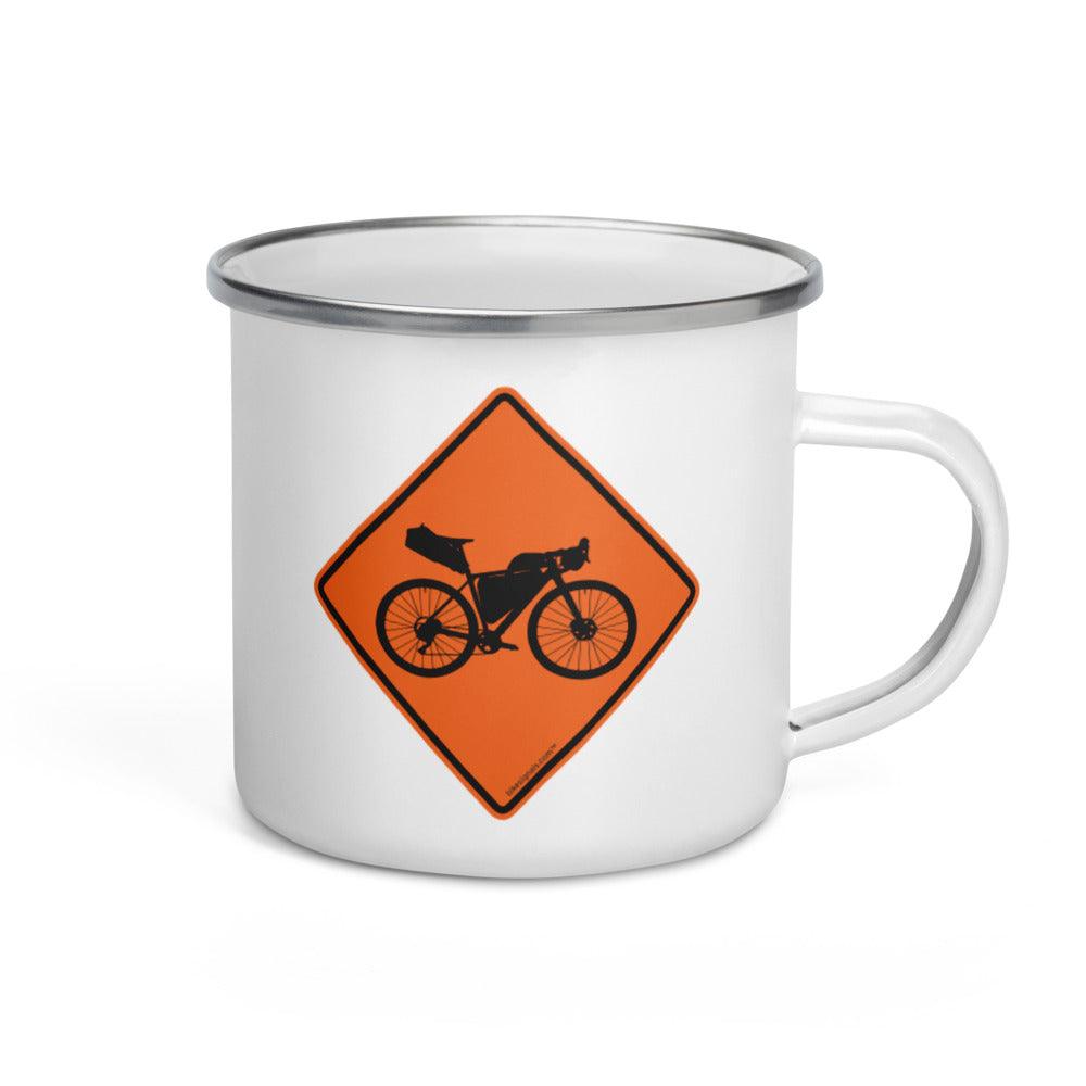 BIKESIGNALS Cycling Life | Favorite Bikes series | Bikepacking Enamel Mug
