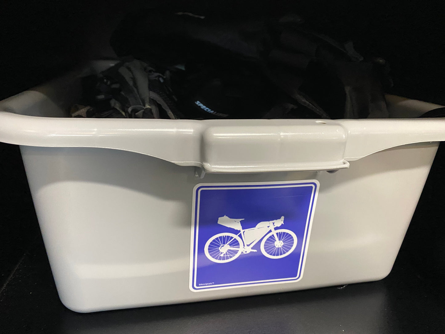 BIKESIGNALS Cycling Life | GearHear Stickers | Bikepacking sticker