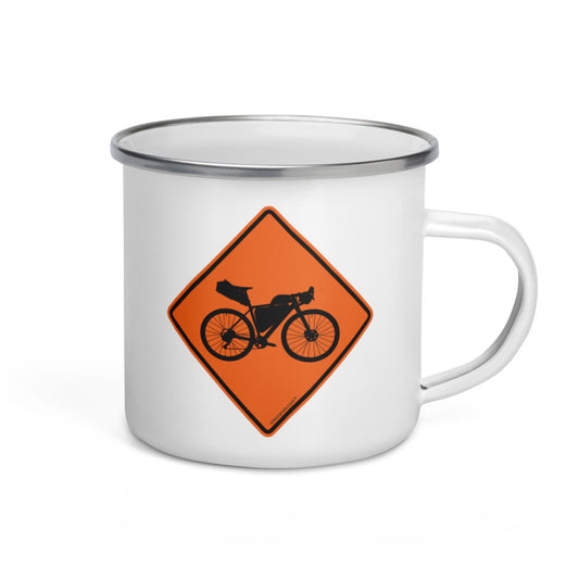 BIKESIGNALS Cycling Life | Favorite Bikes series | Bikepacking Enamel Mug